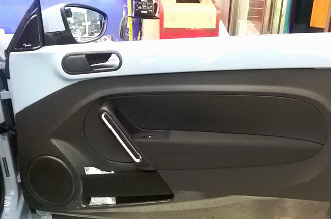 时尚简改 沈阳追日大众甲壳虫改装德国ETON音响