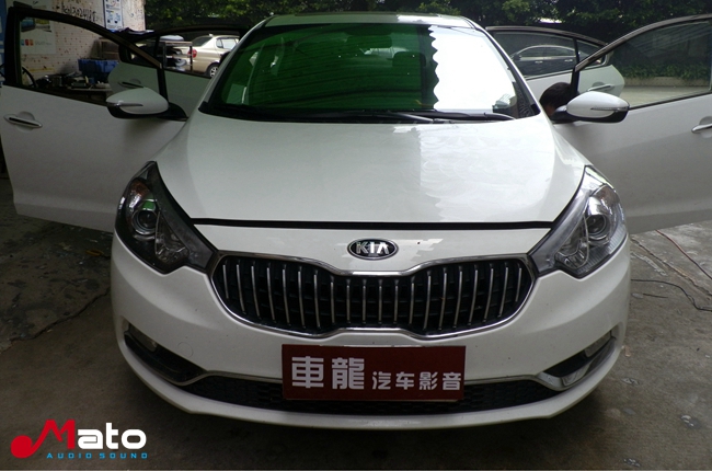 音乐风暴火热来袭 台山车龙起亚K3改装美国霸克