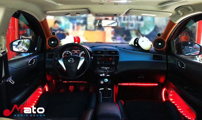 音乐的刀锋战士 龙岩天诚日产骐达改装TEC和霸克