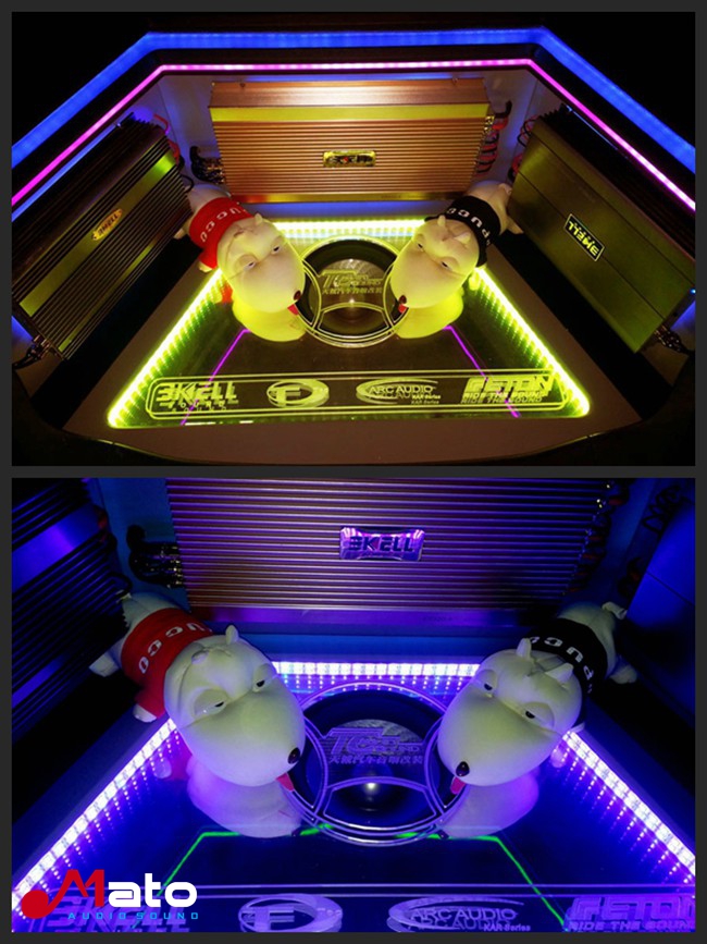 音乐的刀锋战士 龙岩天诚日产骐达改装TEC和霸克