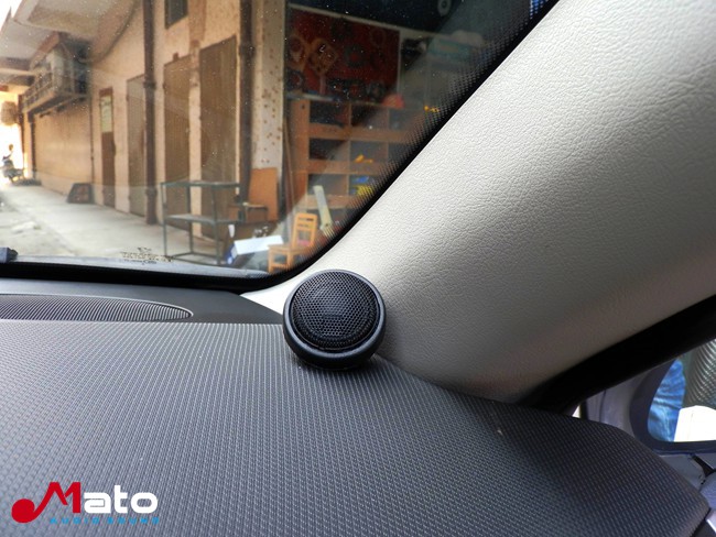 音乐无国界 台山车龙标致207CC改装德国ETON汽车音