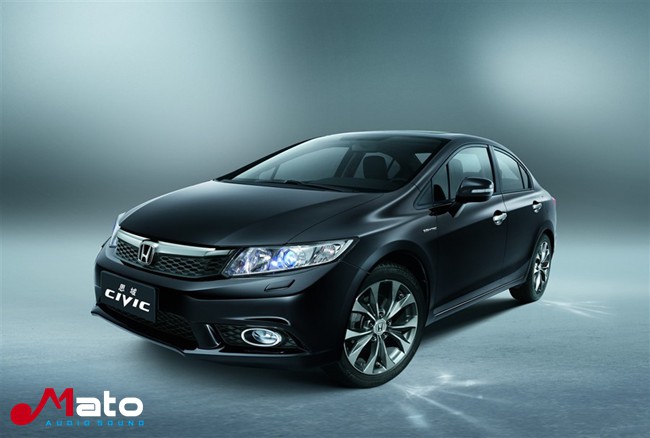 改装细节之处取胜 广州极速音响本田思域改装霸