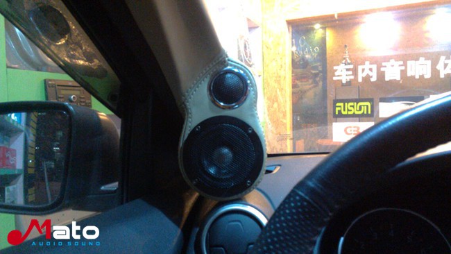 东莞音乐之声日产逍客改装TEC和ARC音响