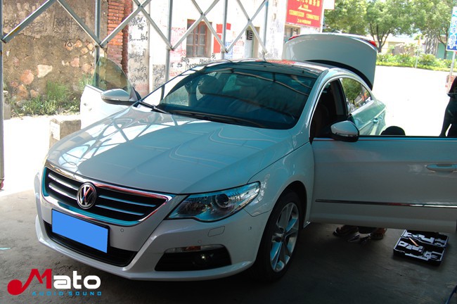 龙岩天诚大众CC改装TEC和霸克音响