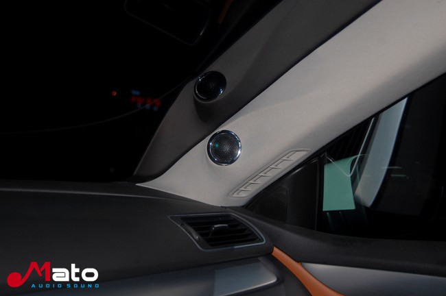 龙岩天诚大众CC改装TEC和霸克音响