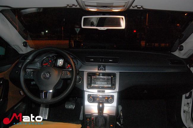 龙岩天诚大众CC改装TEC和霸克音响