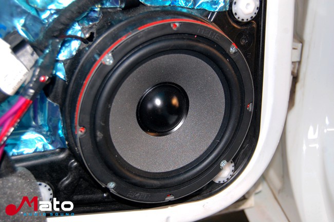 龙岩天诚大众CC改装TEC和霸克音响