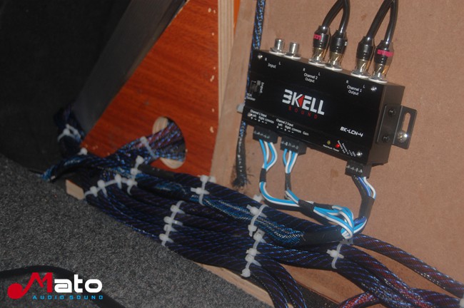 龙岩天诚大众CC改装TEC和霸克音响