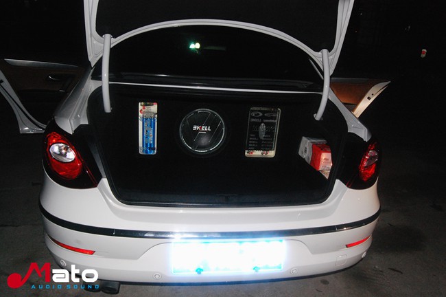 龙岩天诚大众CC改装TEC和霸克音响