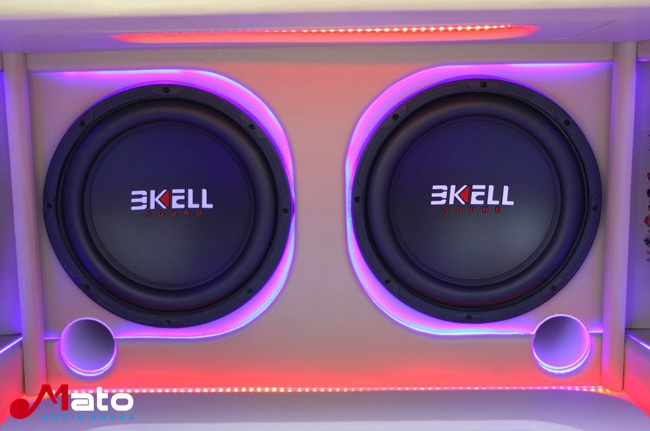 音乐小钢炮 丽声音乐大众宝来改装美国霸克音响