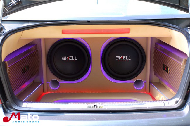 音乐小钢炮 丽声音乐大众宝来改装美国霸克音响