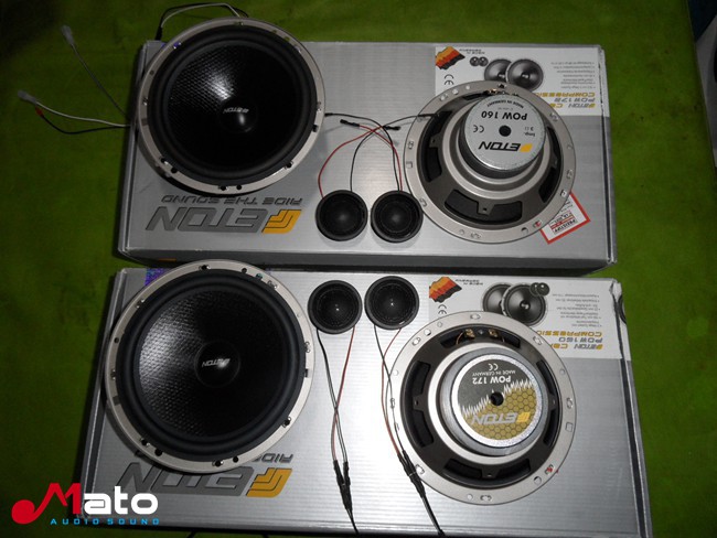 娄底车声缘大众速腾改装ETON和霸克音响