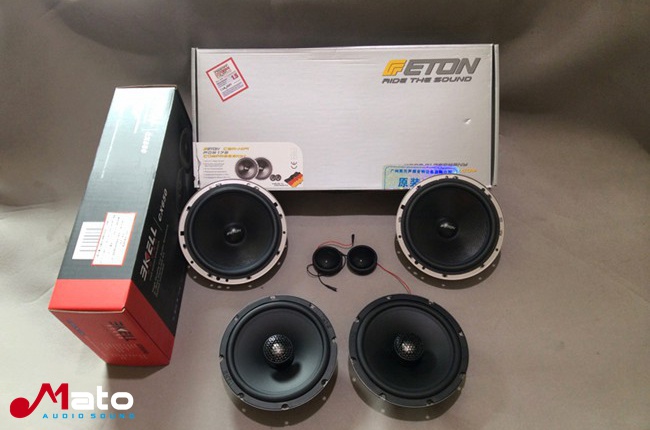 专业升级扬声器的品质 广州极速丰田RAV4改装ET