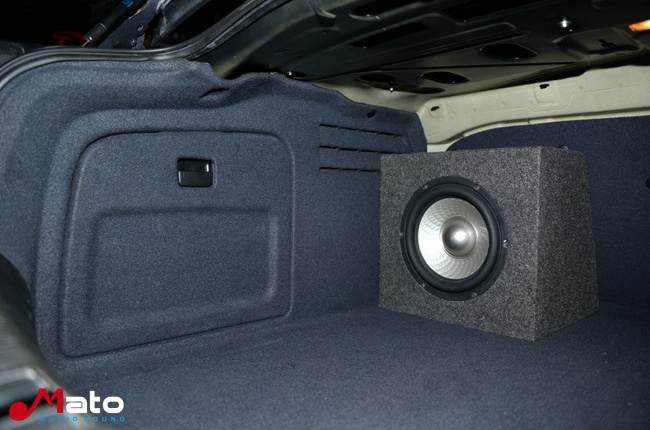 终遇音乐挚爱 广州帝锐奥迪A6L改装TEC和ARC音响