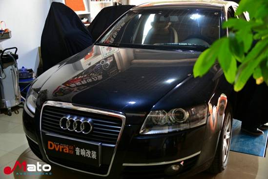 终遇音乐挚爱 广州帝锐奥迪A6L改装TEC和ARC音响