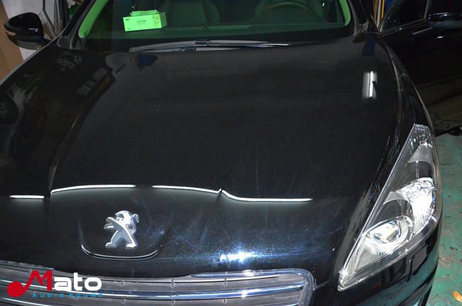 海口龙发标致505改装TEC和ARC音响