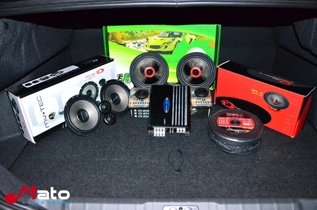 海口龙发标致505改装TEC和ARC音响