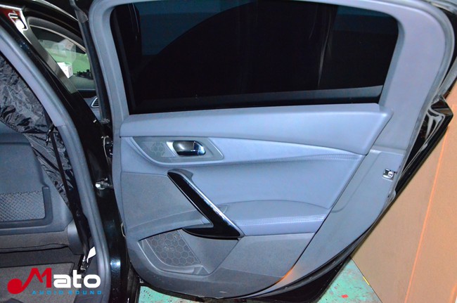 海口龙发标致505改装TEC和ARC音响