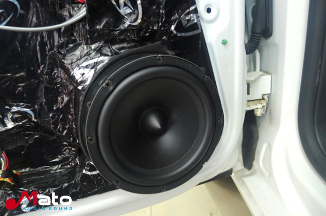 千度影音大众高尔夫6改装美国霸克音响