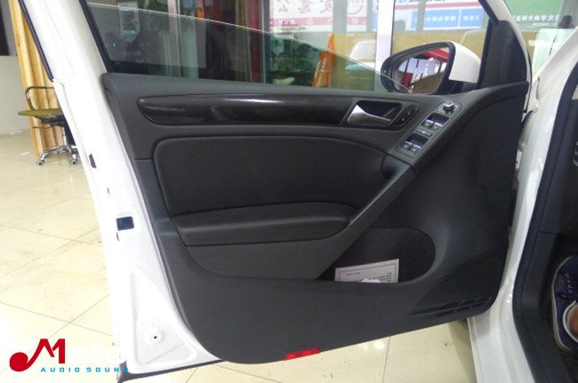 千度影音大众高尔夫6改装美国霸克音响