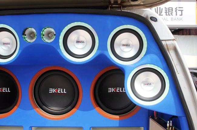 音响大爆炸! 美托声频竞技联盟冠军车——广州