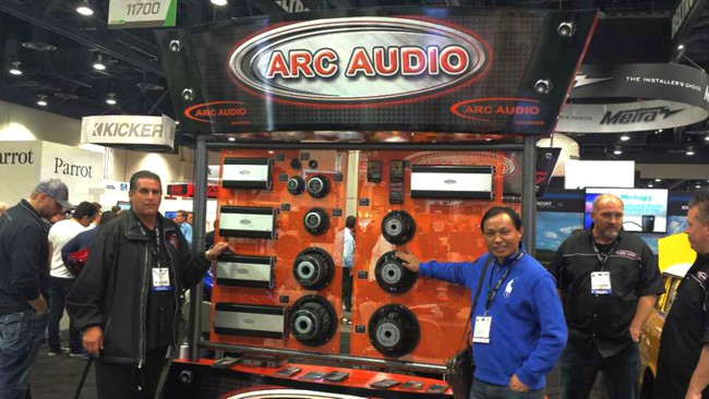美国ARC AUDIO参展SEMA  美托声频总经理赴现场