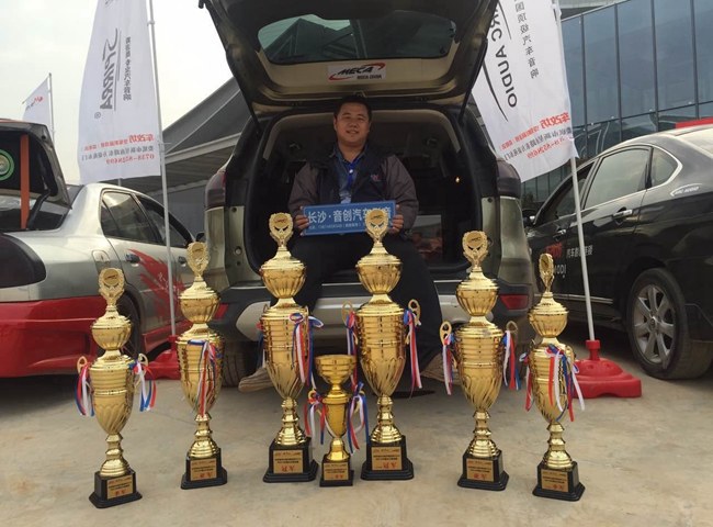 奖杯连连！美托声频竞技联盟亮相MECA长沙站 夺下