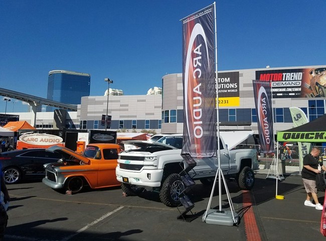 美国ARC AUDIO高调亮相SEMA Show国际改装车展