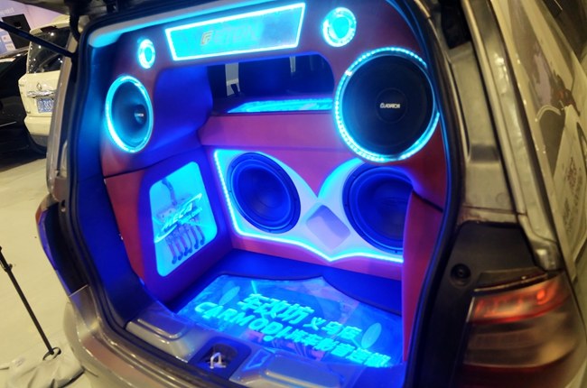 够酷！车改坊汽车影音连锁（义乌店）日产骊威