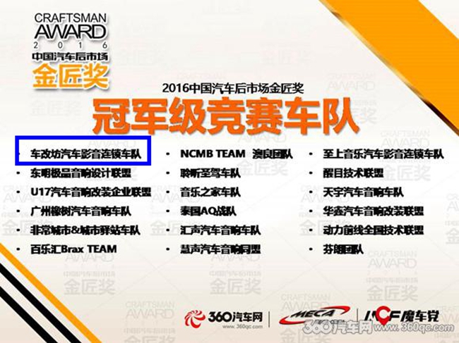 美托声频载誉而归 2016中国汽车后市场金匠奖美托