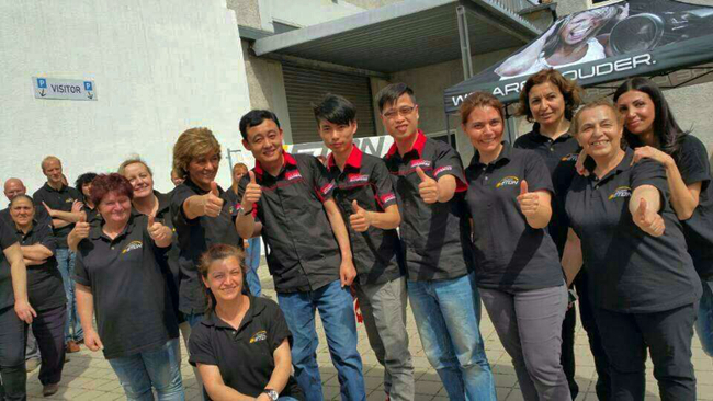 美托声频德国汽车音响考察团:受到德国ETON的热