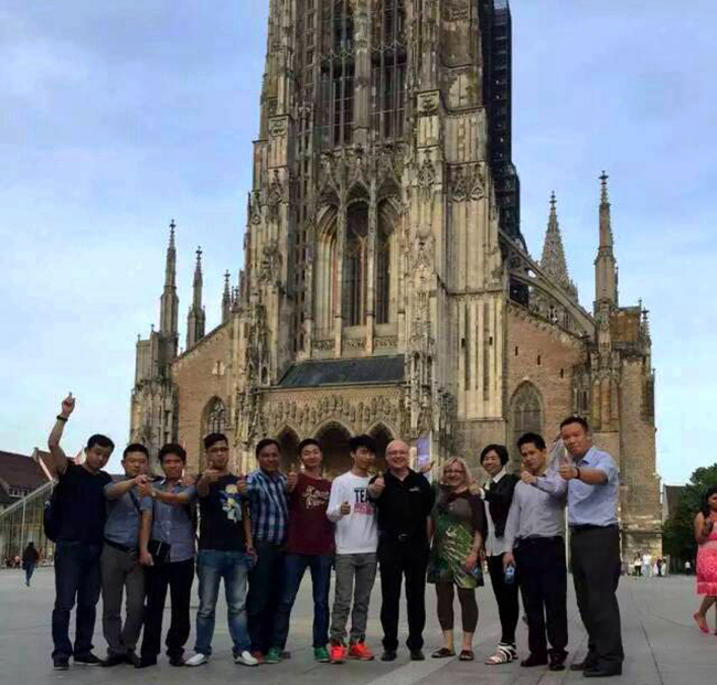 美托声频德国汽车音响考察团:受到德国ETON的热