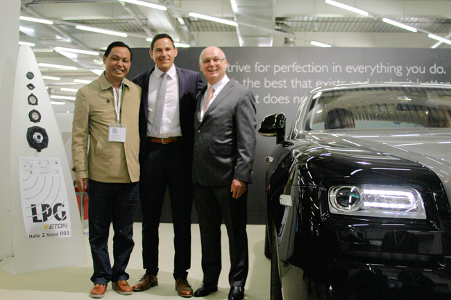 强强联合 劳斯莱斯车系全部配备德国ETON汽车音响