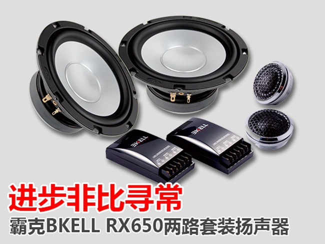 进步非比寻常 美国BKELL（霸克）RX650两路套装扬声